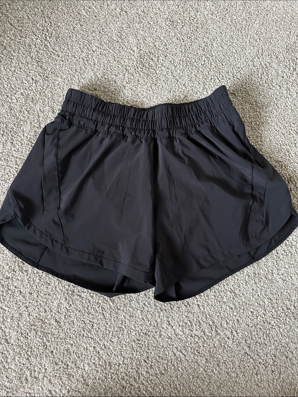 lululemon Track That Mid-Rise 5’’ Black Women's Athletic Shorts
